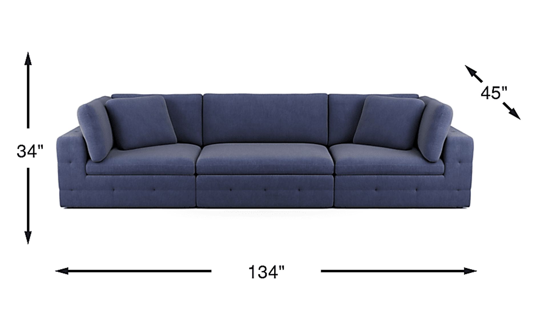 Dimension Image. Please refer to the Dimension Tab on this page for dimension details.