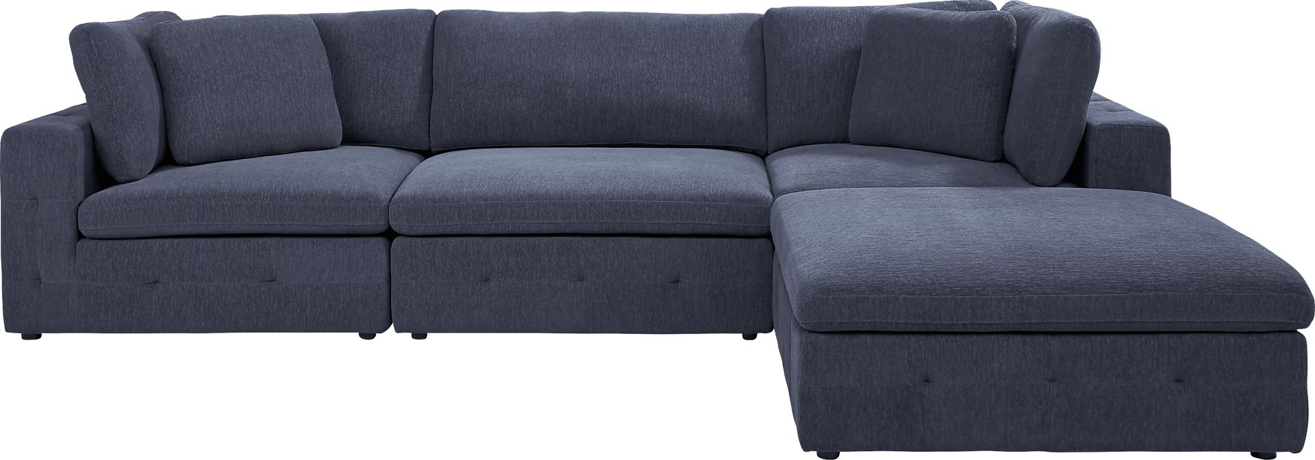 Collin Park Indigo 4 Pc Sectional - Image 1