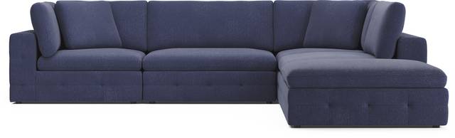 Collin Park Indigo 5 Pc Sectional - Thumbnail - Image 1