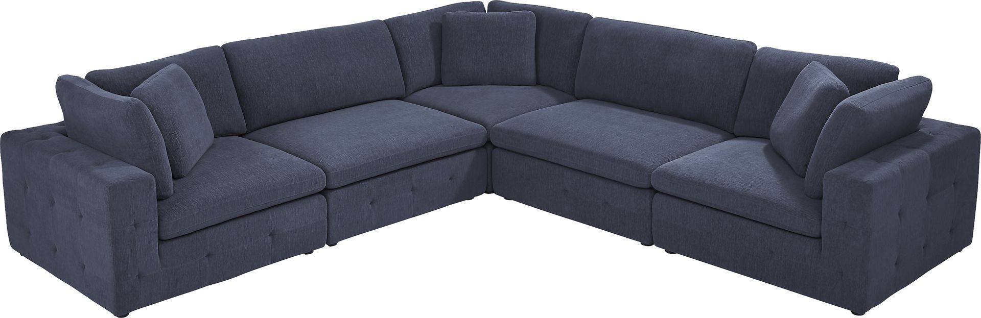 Collin Park Indigo 5 Pc Sectional - Image 1