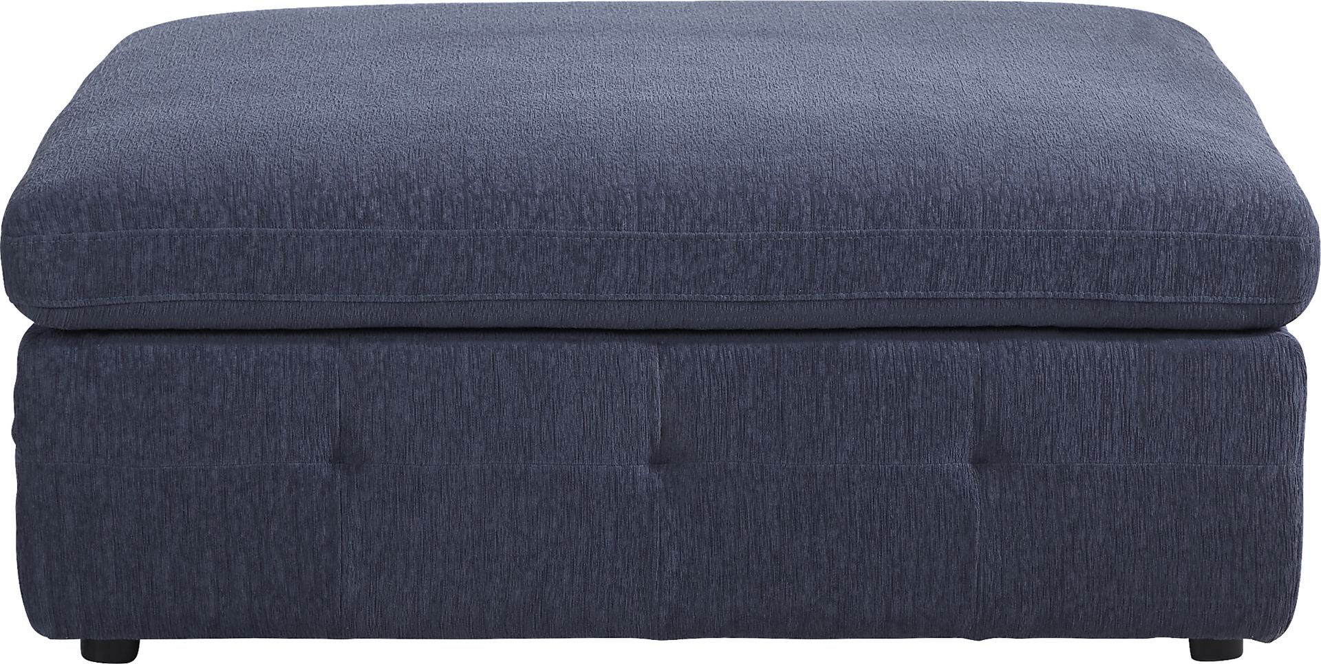 Collin Park Indigo Ottoman - Image 2