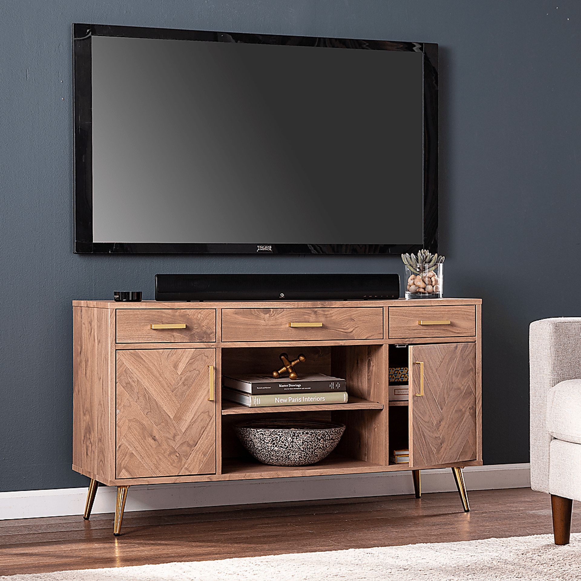 Collingdale Brown 48 in. Console - Image 6