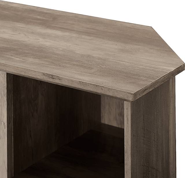 Collington Gray 48 in. Console, With Electric Fireplace - Thumbnail - Image 4