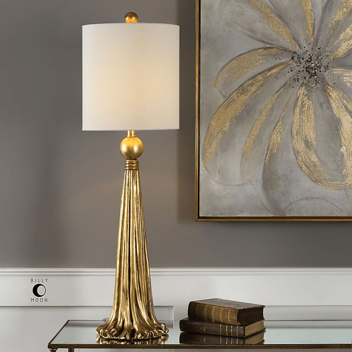 Collingwood Gold Yellow Table Lamp 