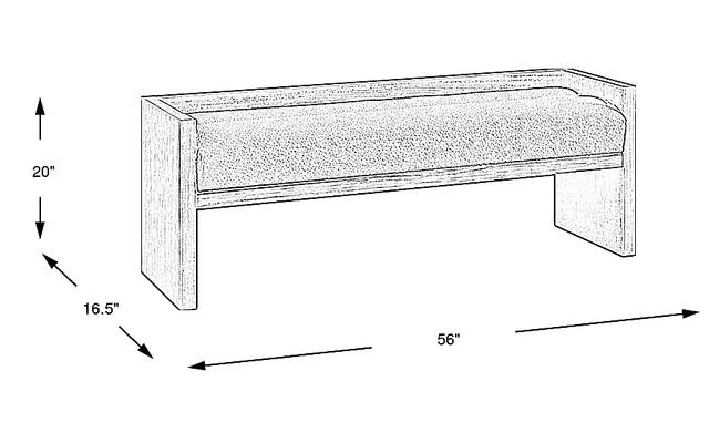 Dimension Image. Please refer to the Dimension Tab on this page for dimension details.