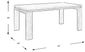 Collins Avenue Washed Wood Rectangle Dining Table