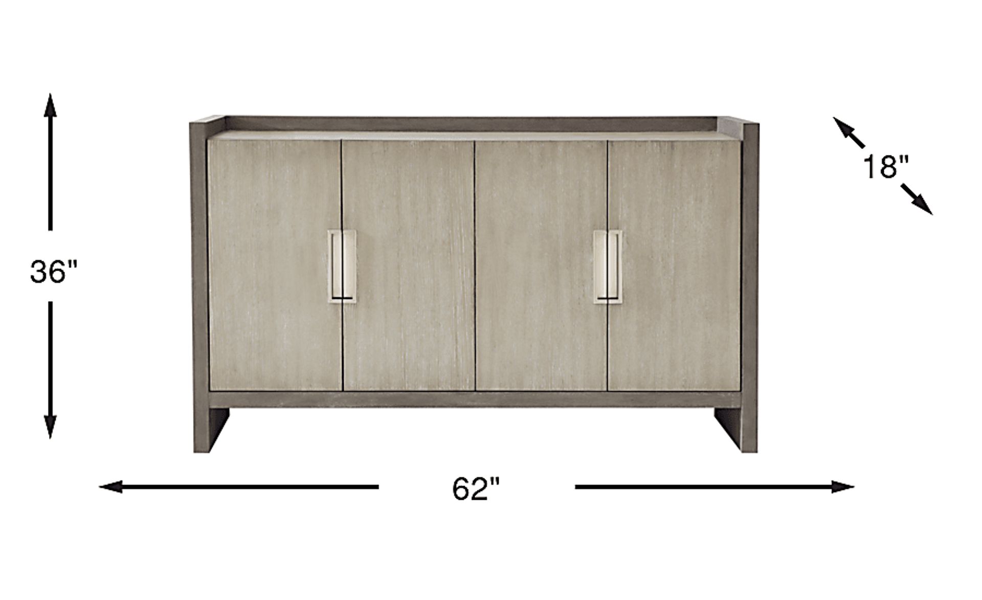 Dimension Image. Please refer to the Dimension Tab on this page for dimension details.