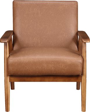 Collins Point Brown Accent Chair