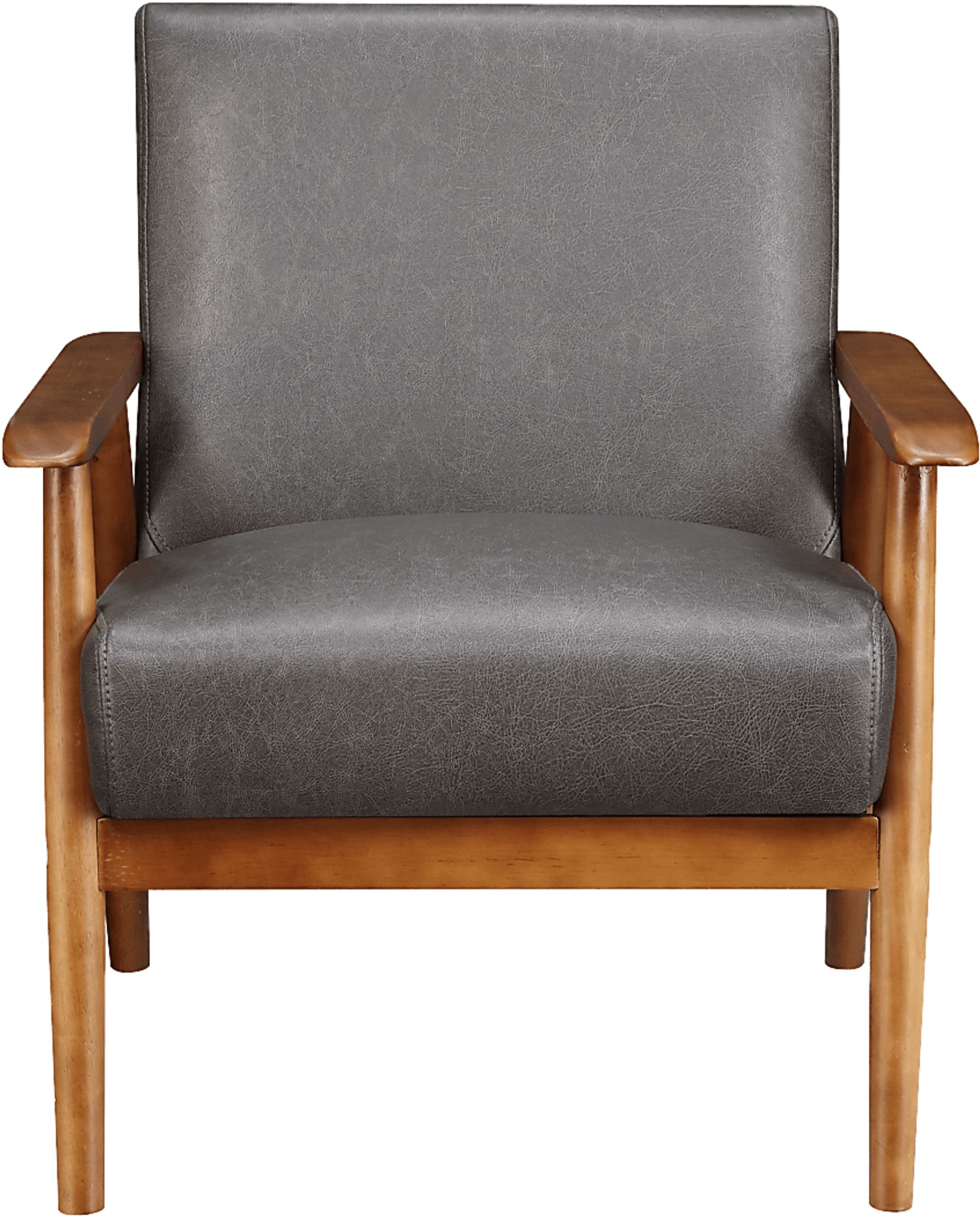 Collins Point Gray Accent Chair - Image 1
