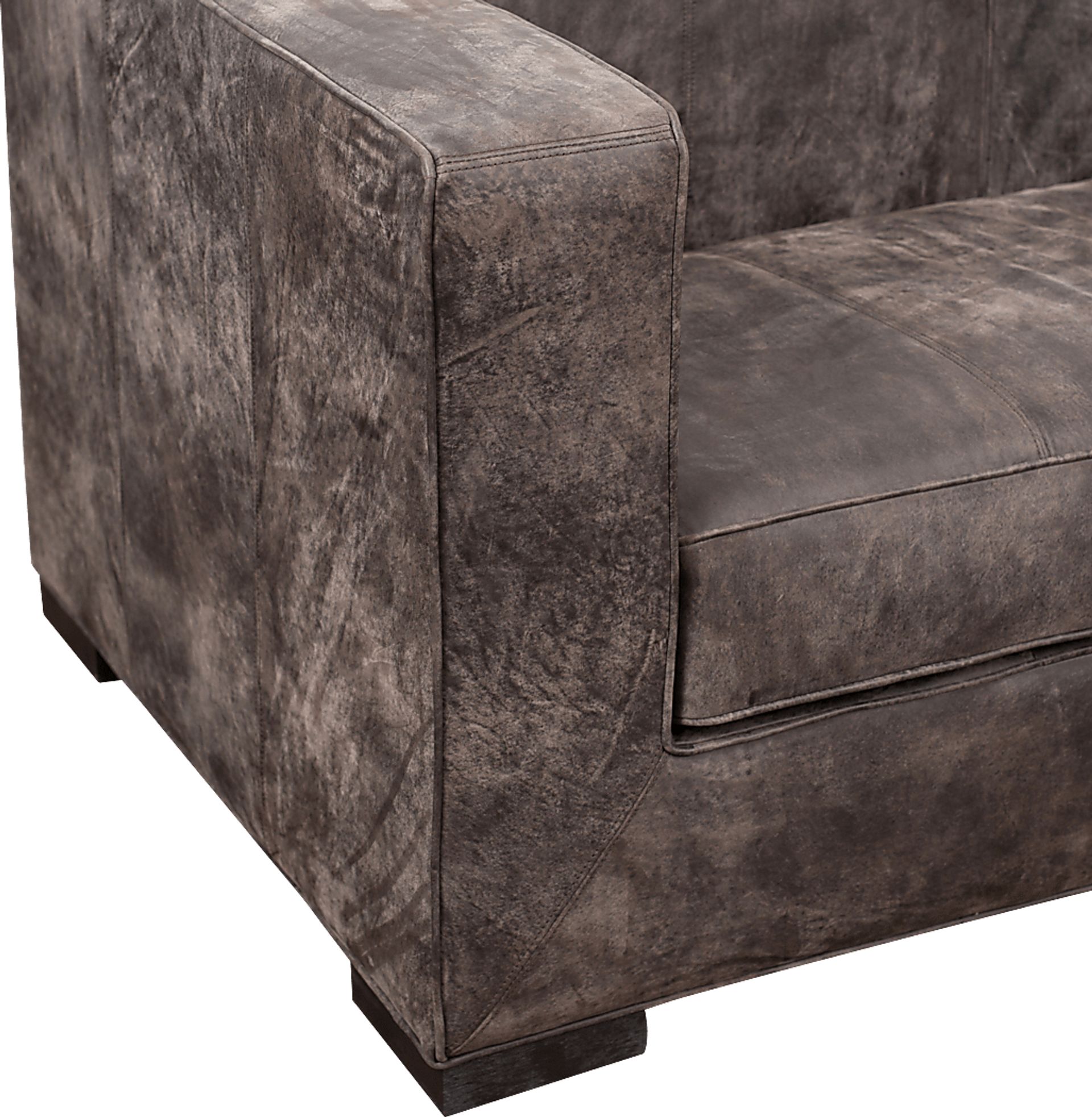 Collinwick Brown Leather Accent Chair - Image 5