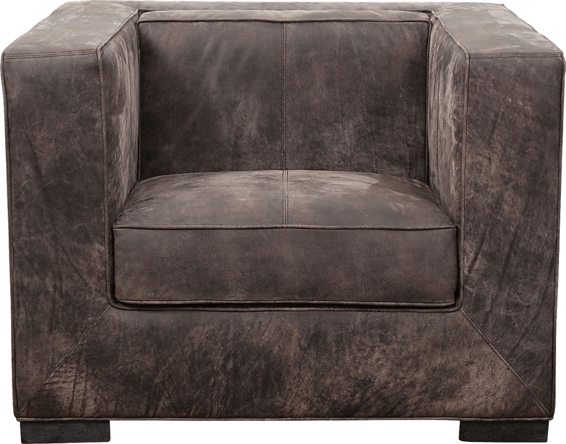 Collinwick Brown Leather Accent Chair - Image 2