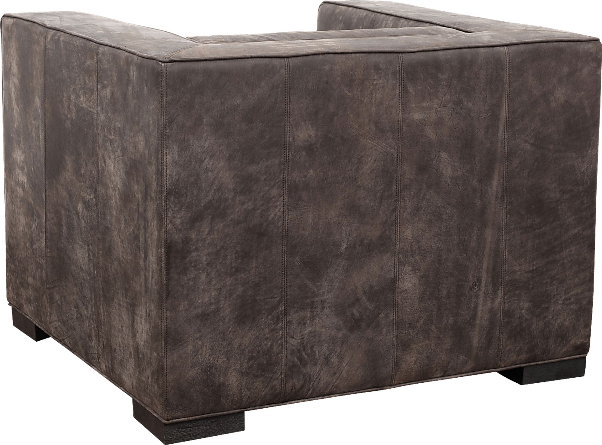 Collinwick Brown Leather Accent Chair - Image 4