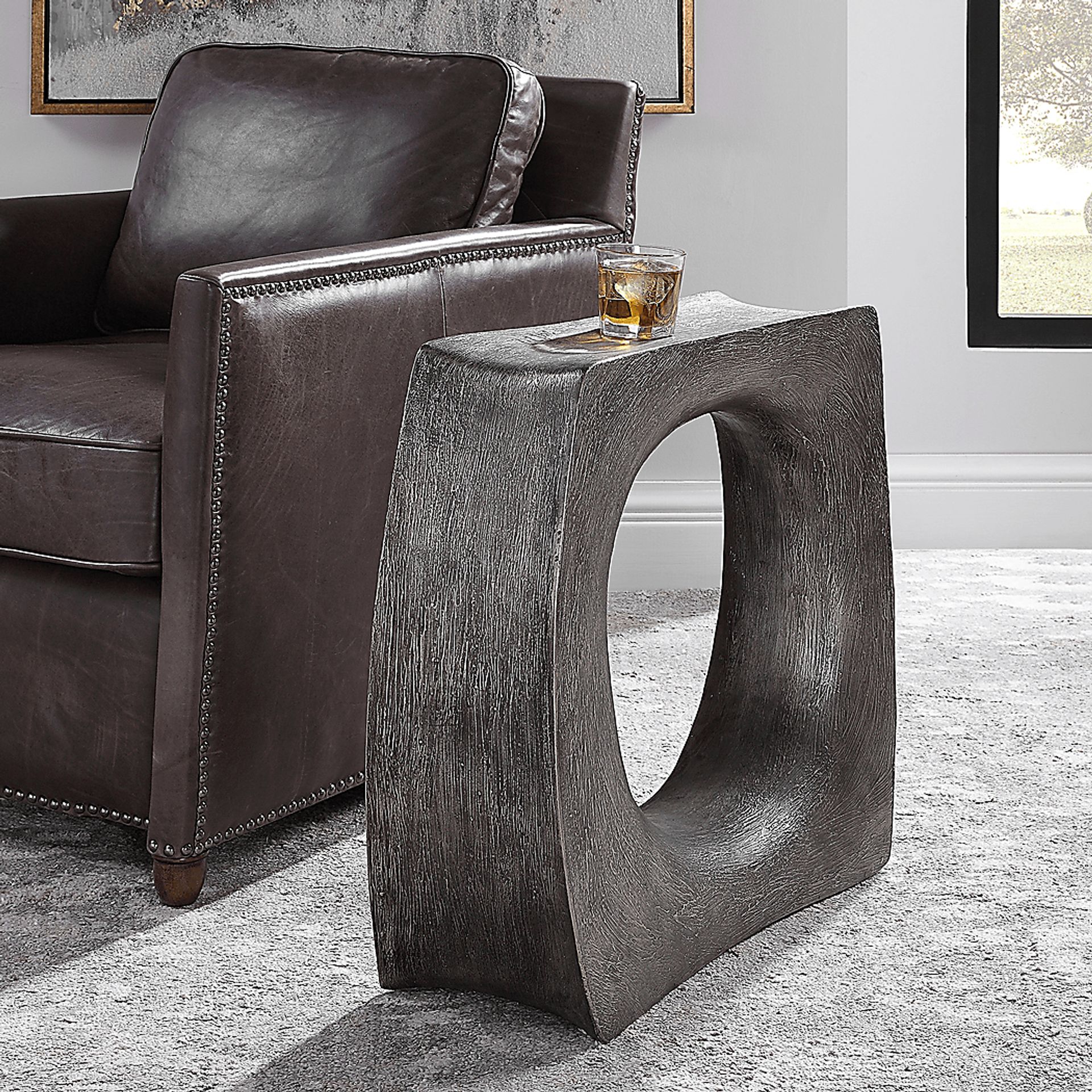 Collis Silver Accent Table - Image 2