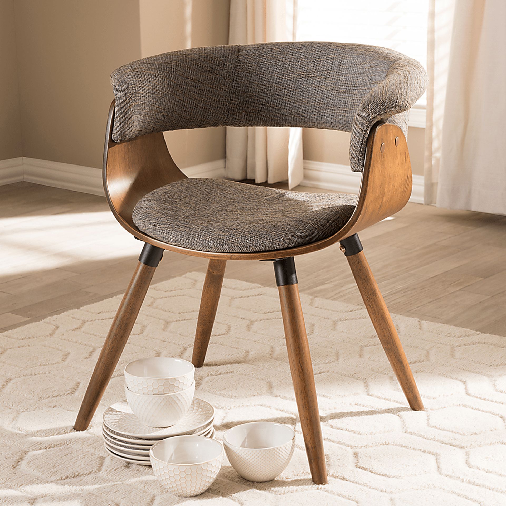 Collister Gray Dining Chair - Image 2