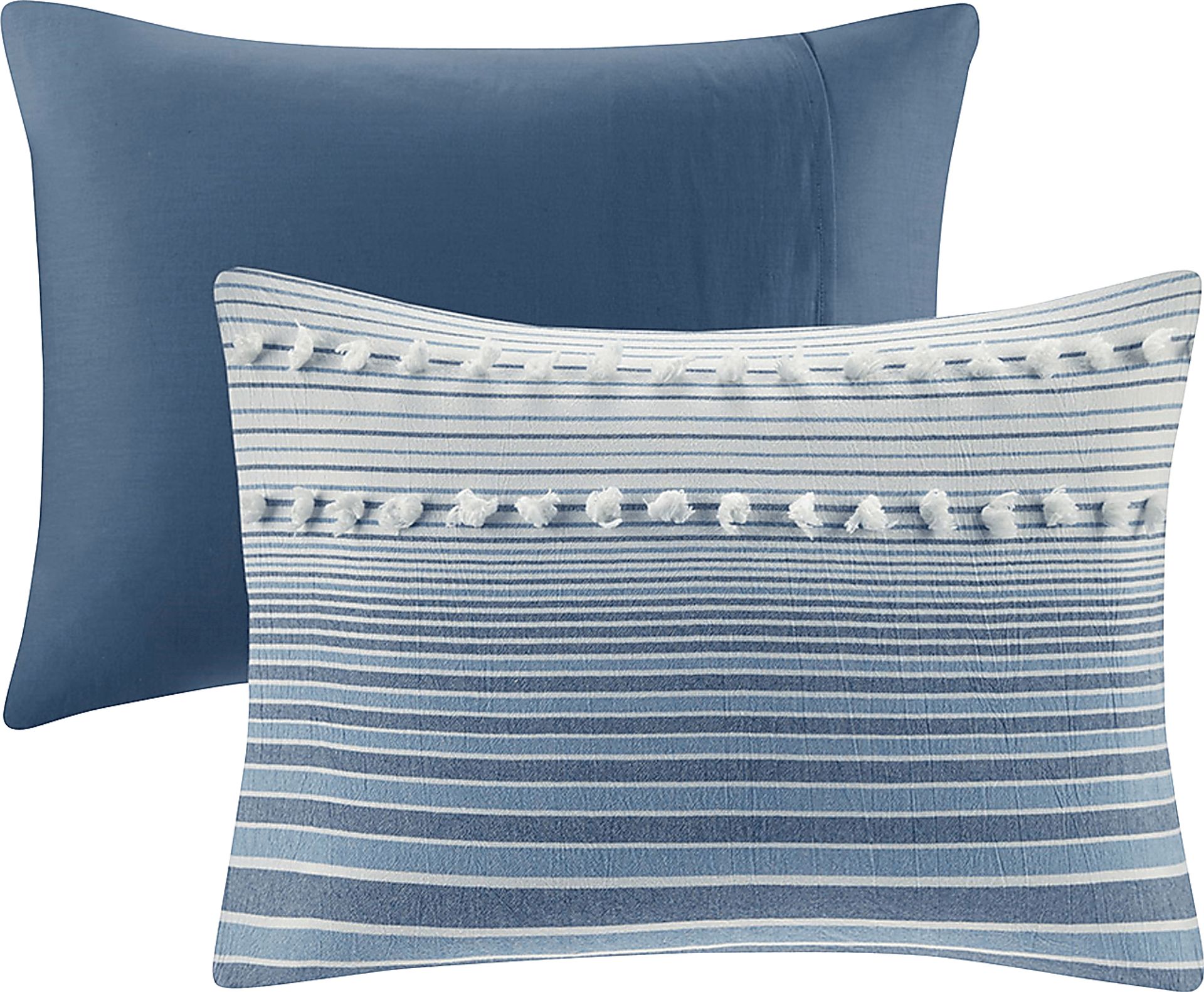 Collo Blue Full Comforter Set - Image 6