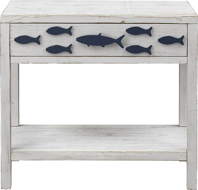 Coloma White Accent Table - Thumbnail - Image 2