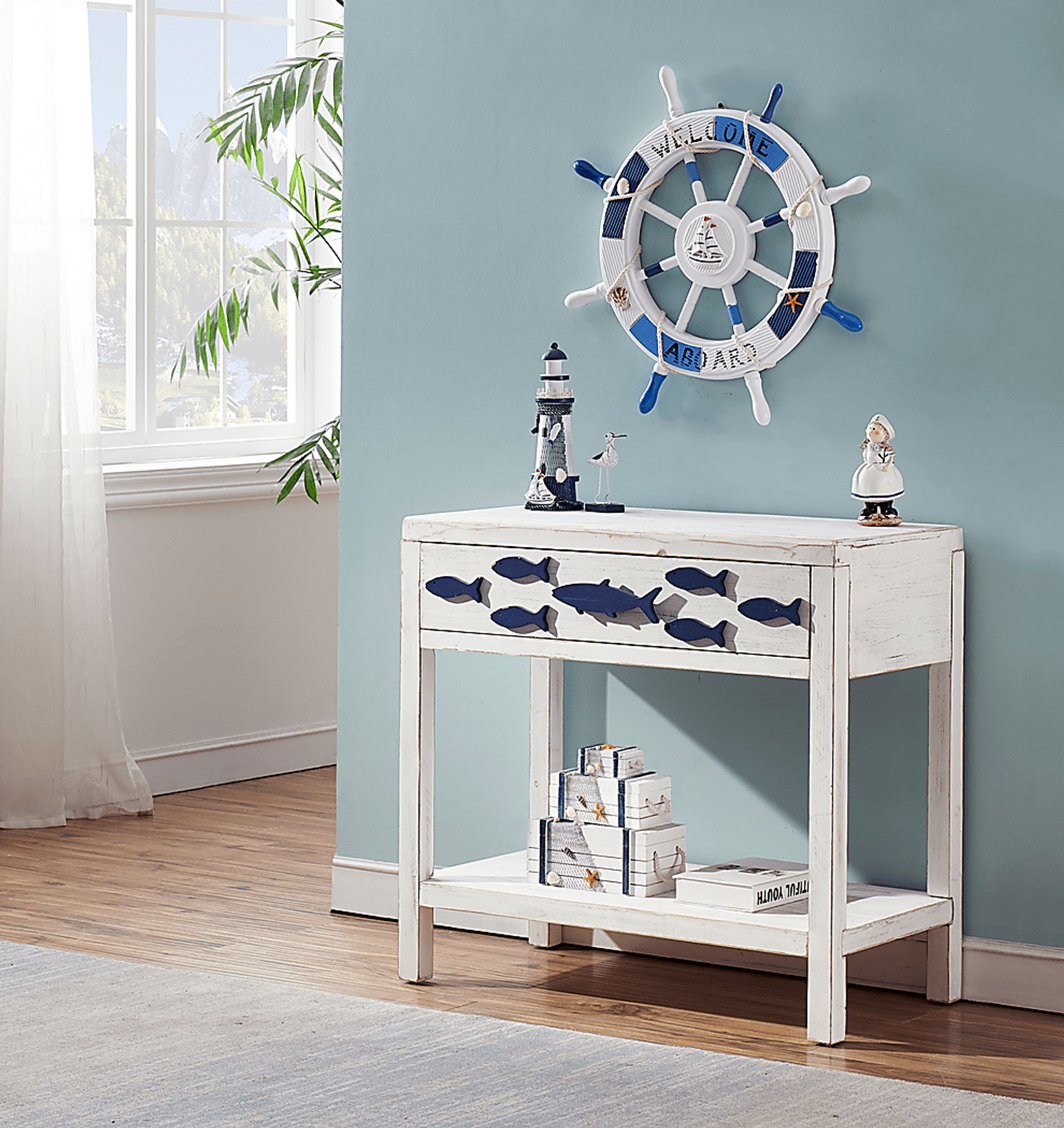 Coloma White Accent Table - Image 5