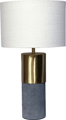 Colon Gray Table Lamp