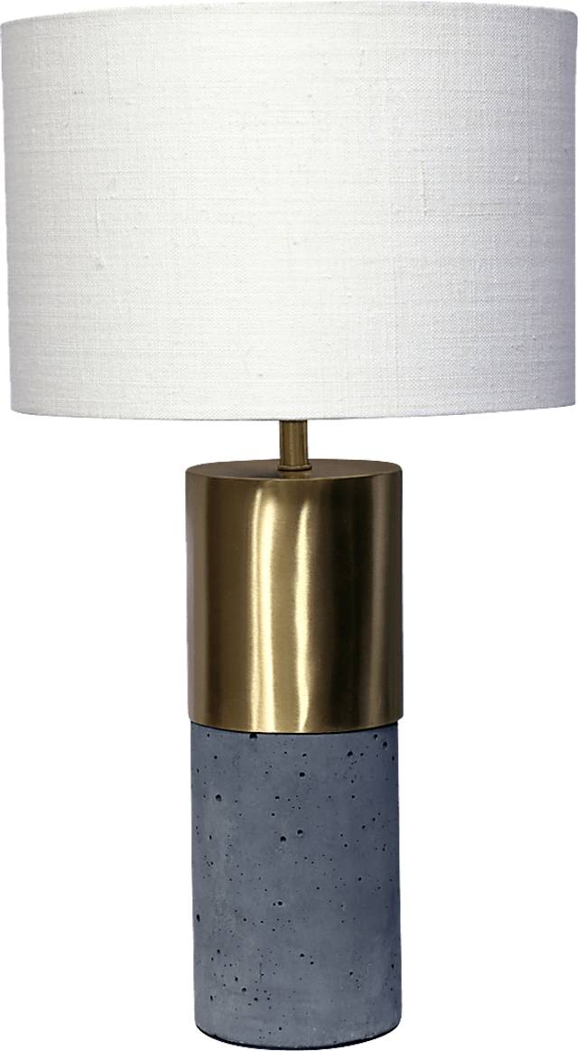 Colon Gray Table Lamp - Thumbnail - Image 1