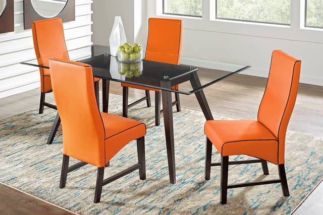 Colonia Hills 78 in. Espresso Rectangle Dining Table - Thumbnail - Image 2