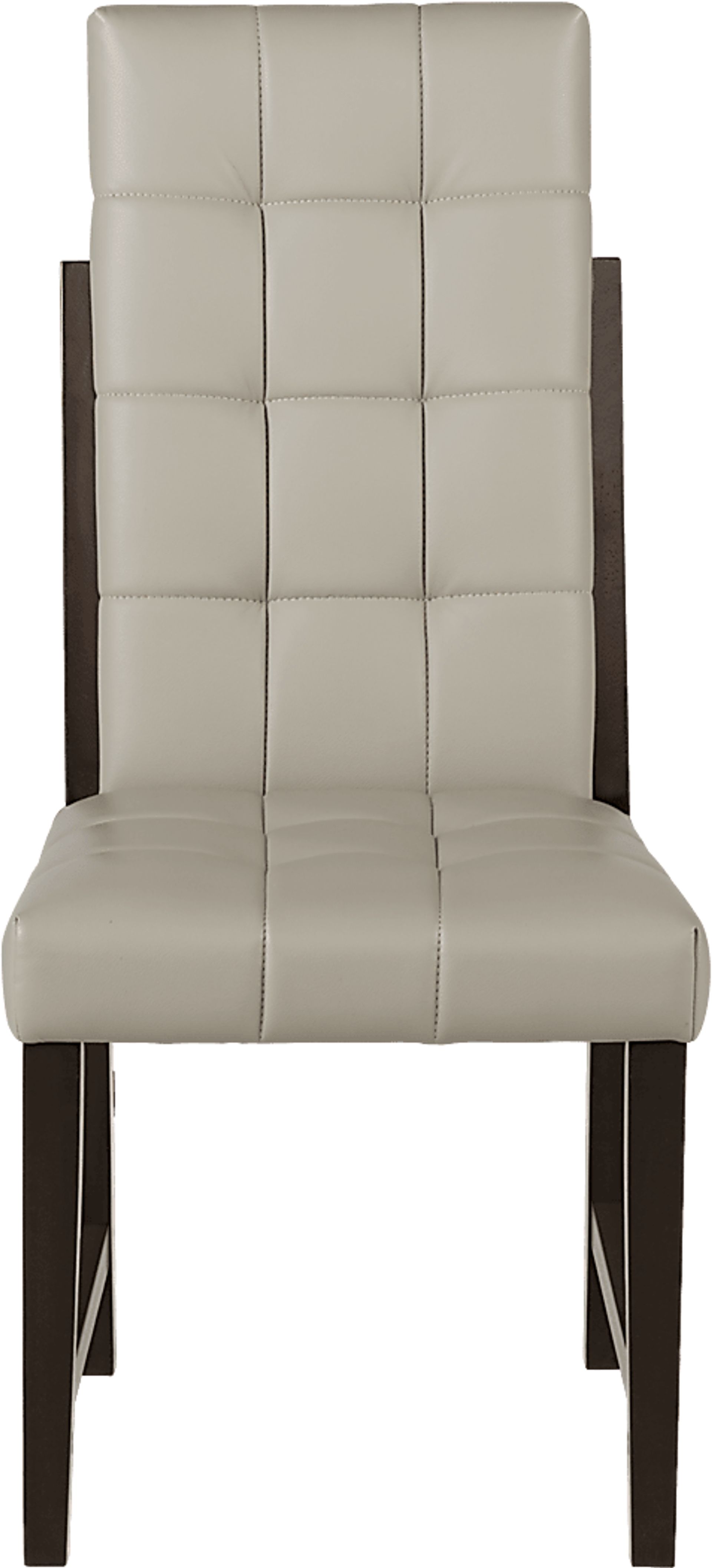 Colonia Hills Espresso 7 Pc 72 in. Rectangle Dining Room with Gray Chairs - Image 4