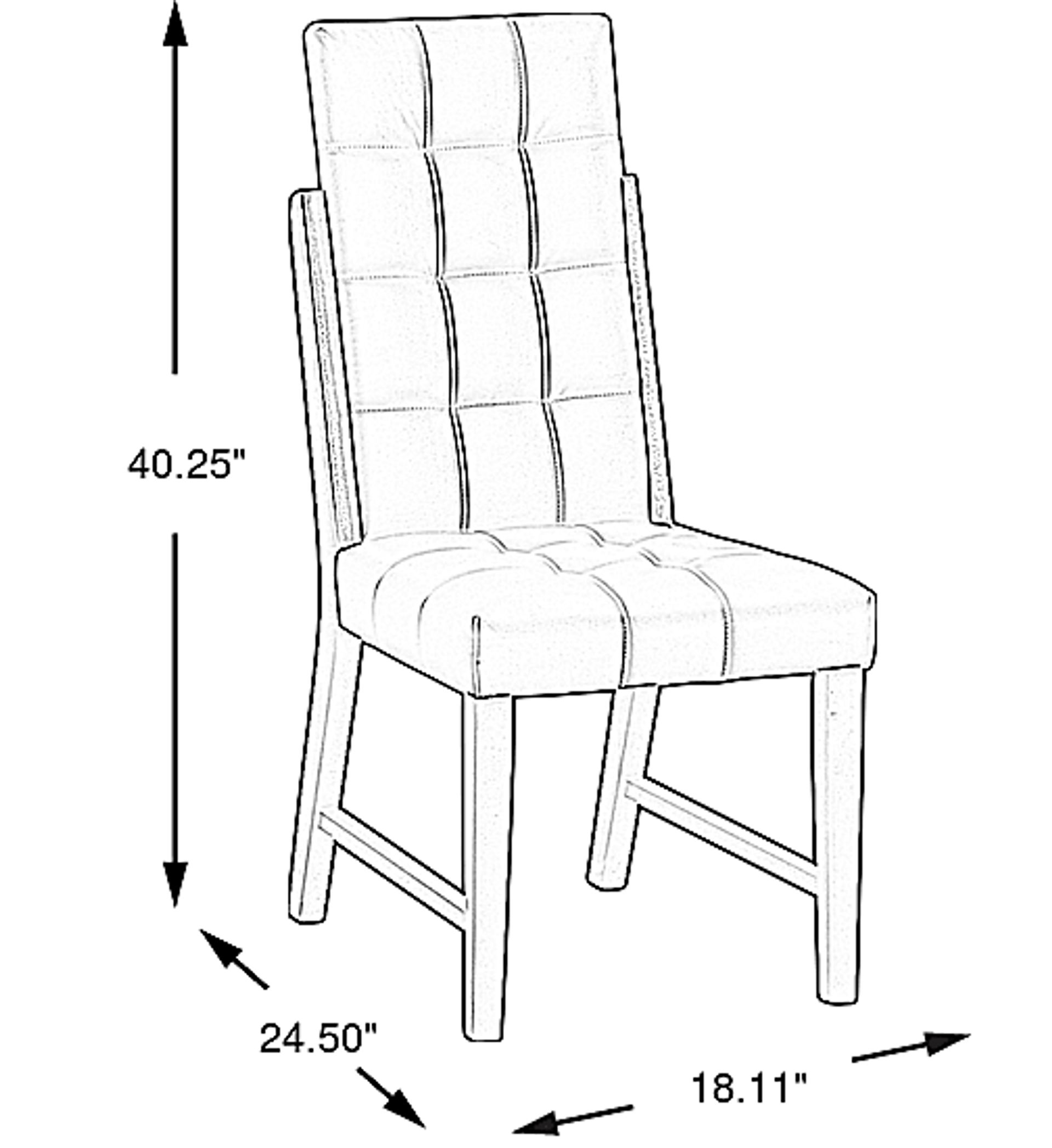 Dimension Image. Please refer to the Dimension Tab on this page for dimension details.