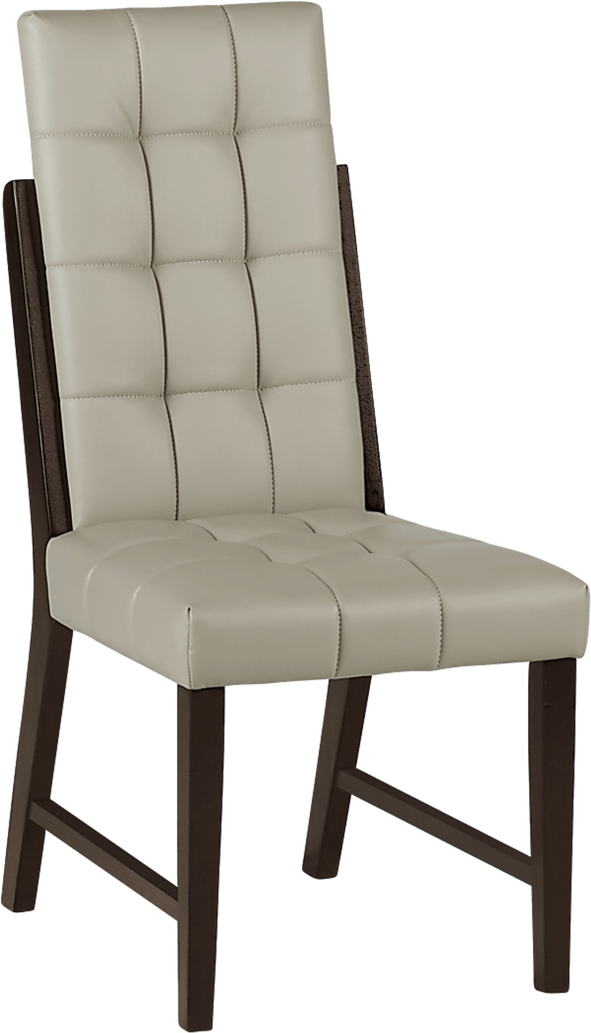 Colonia Hills Espresso 7 Pc 72 in. Rectangle Dining Room with Gray Chairs - Image 3