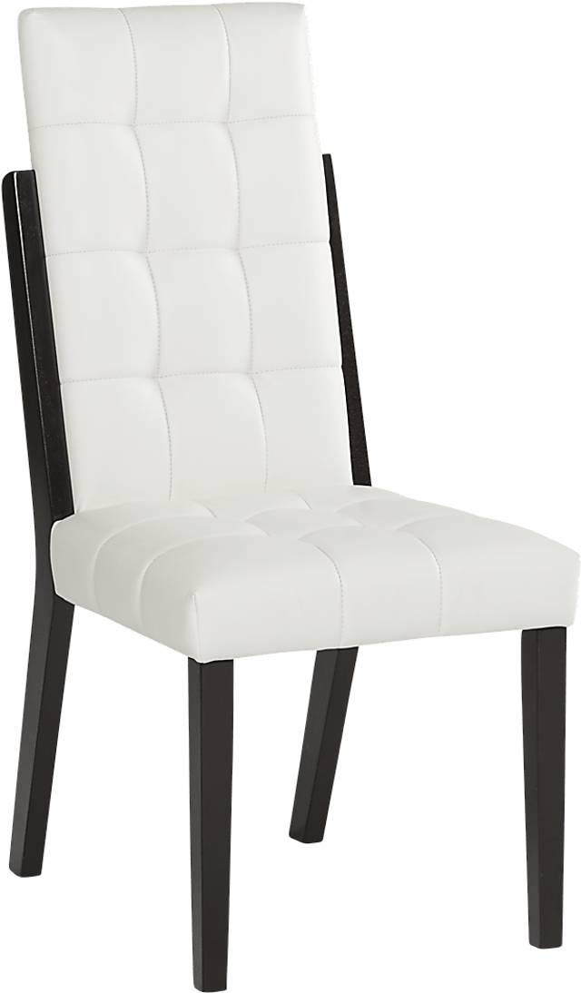 Colonia Hills Cappuccino 7 Pc 72 in. Dining Set with White Chairs - Thumbnail - Image 4