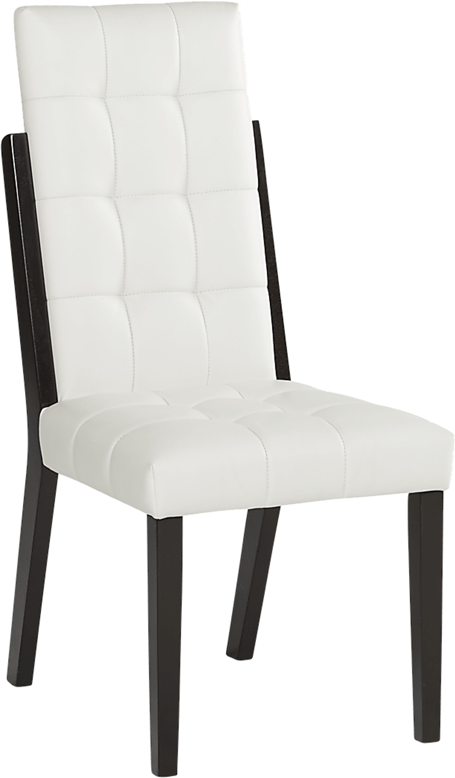 Colonia Hills Cappuccino 7 Pc 72 in. Dining Set with White Chairs - Image 4