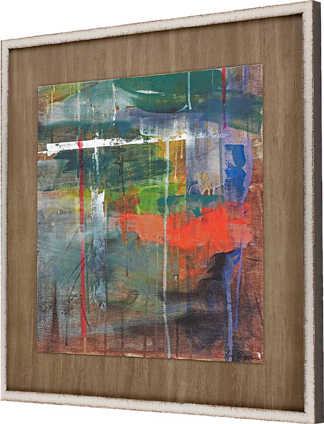 Color Madness II Brown Framed Artwork - Thumbnail - Image 3