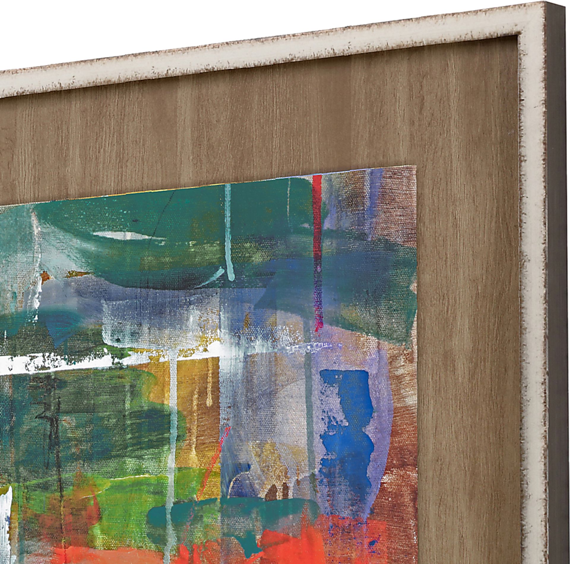 Color Madness II Brown Framed Artwork - Image 4