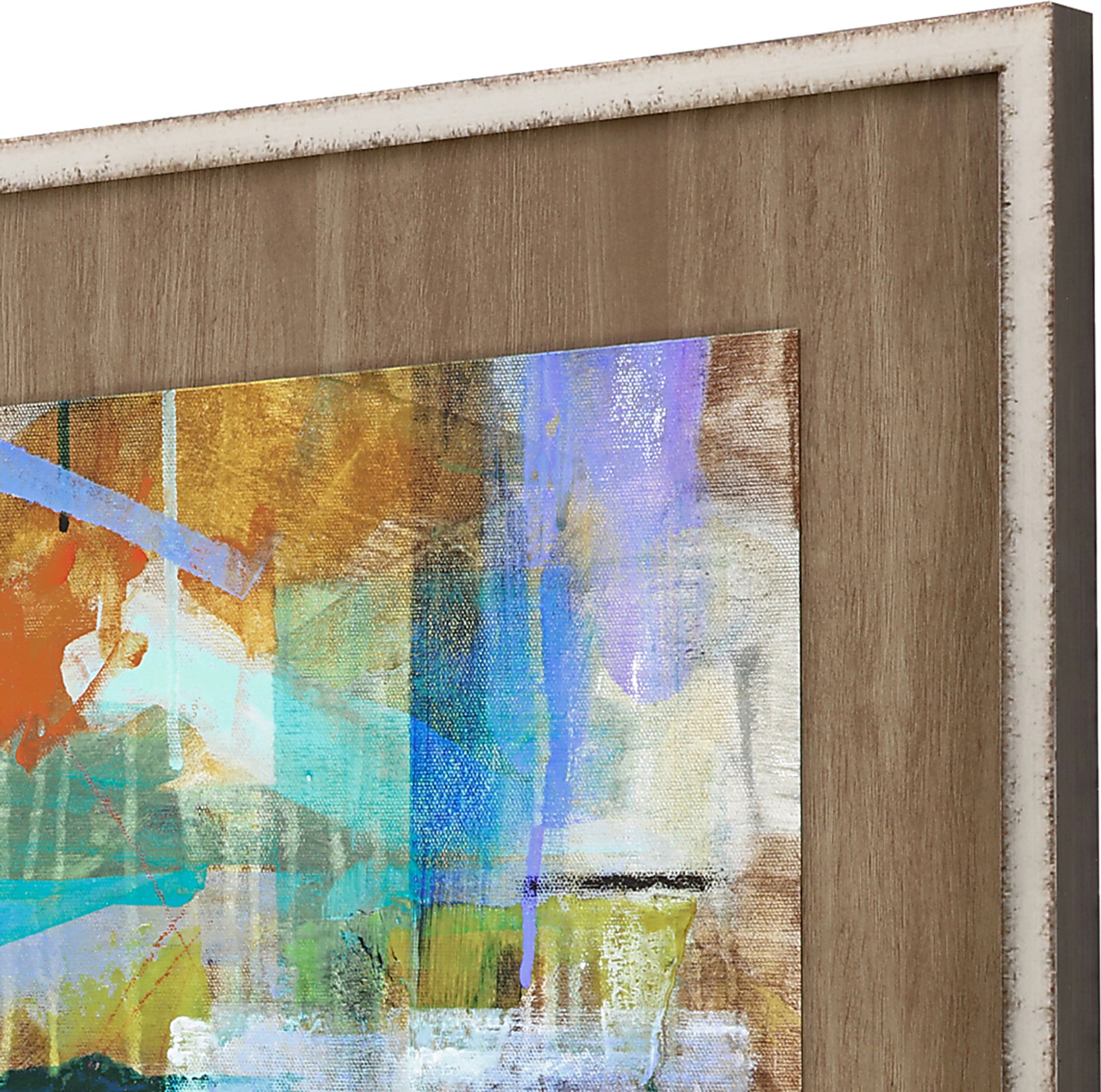Color Madness III Brown Framed Artwork - Image 4