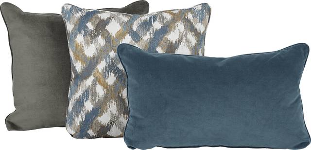 Color Splash Indigo 6 Pc Pillow Package - Thumbnail - Image 1