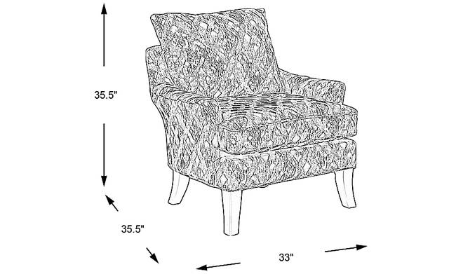 Dimension Image. Please refer to the Dimension Tab on this page for dimension details.