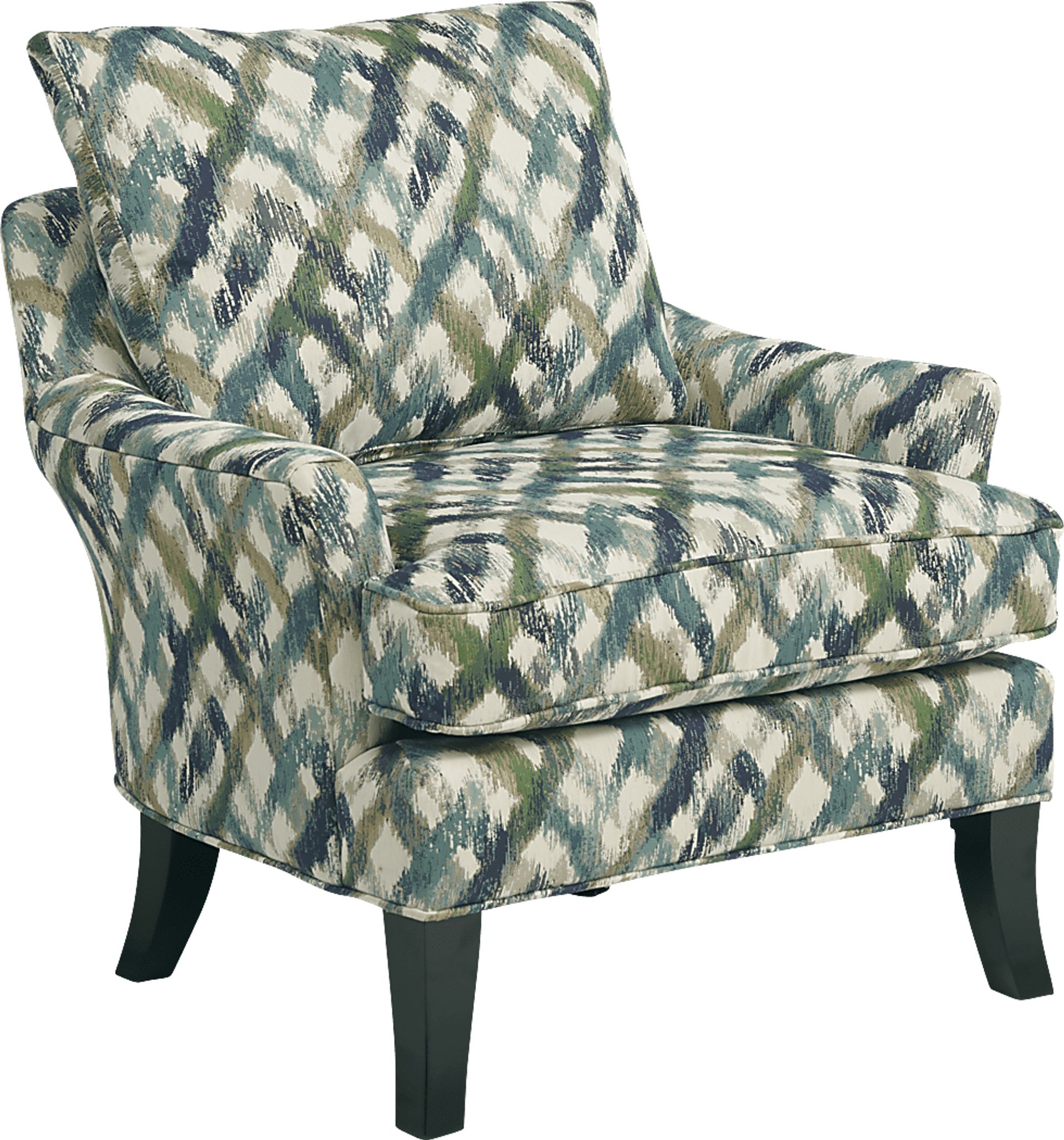Color Splash Sapphire Accent Chair - Image 1