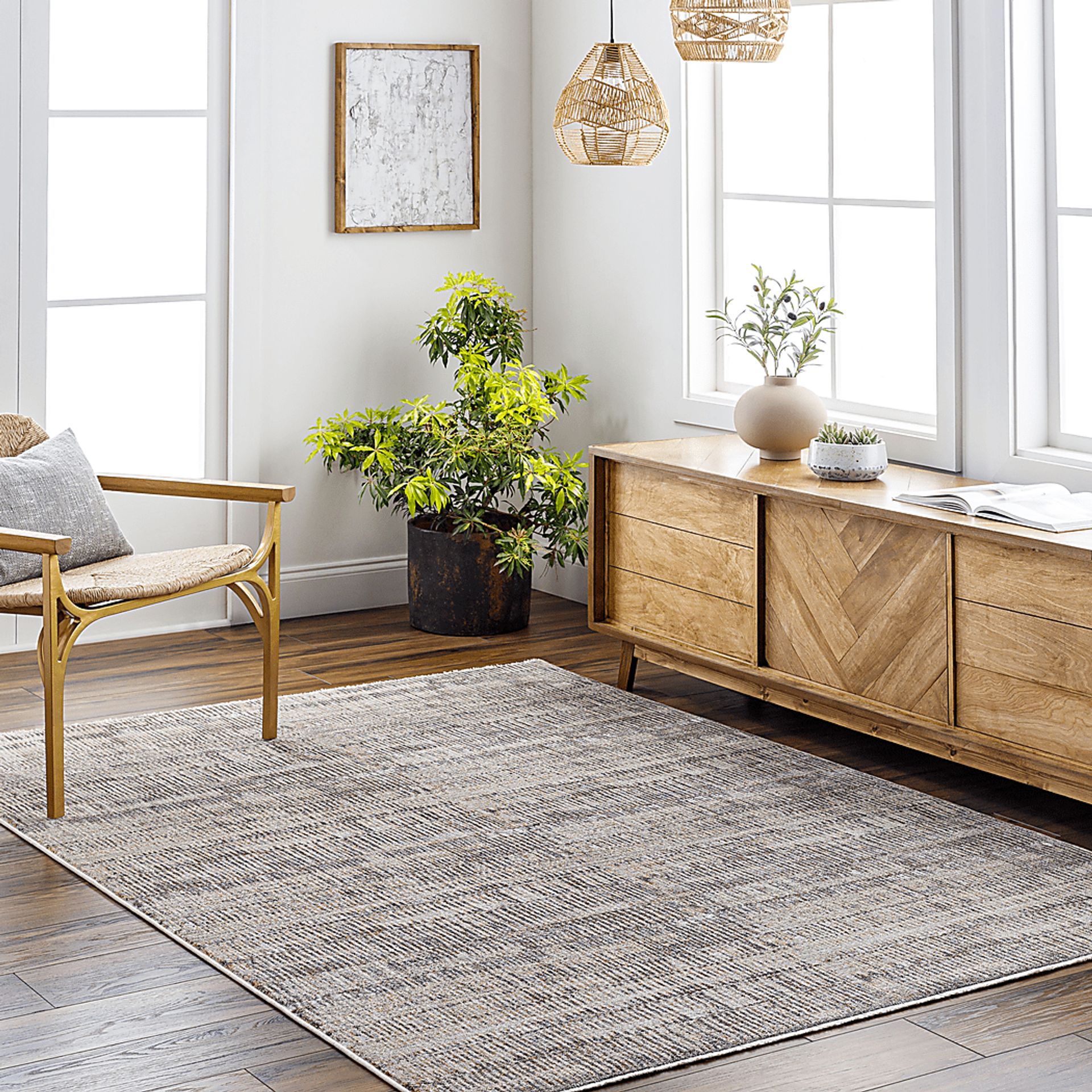 Colsart Gray 7'10 x 9'8 Rug - Image 2