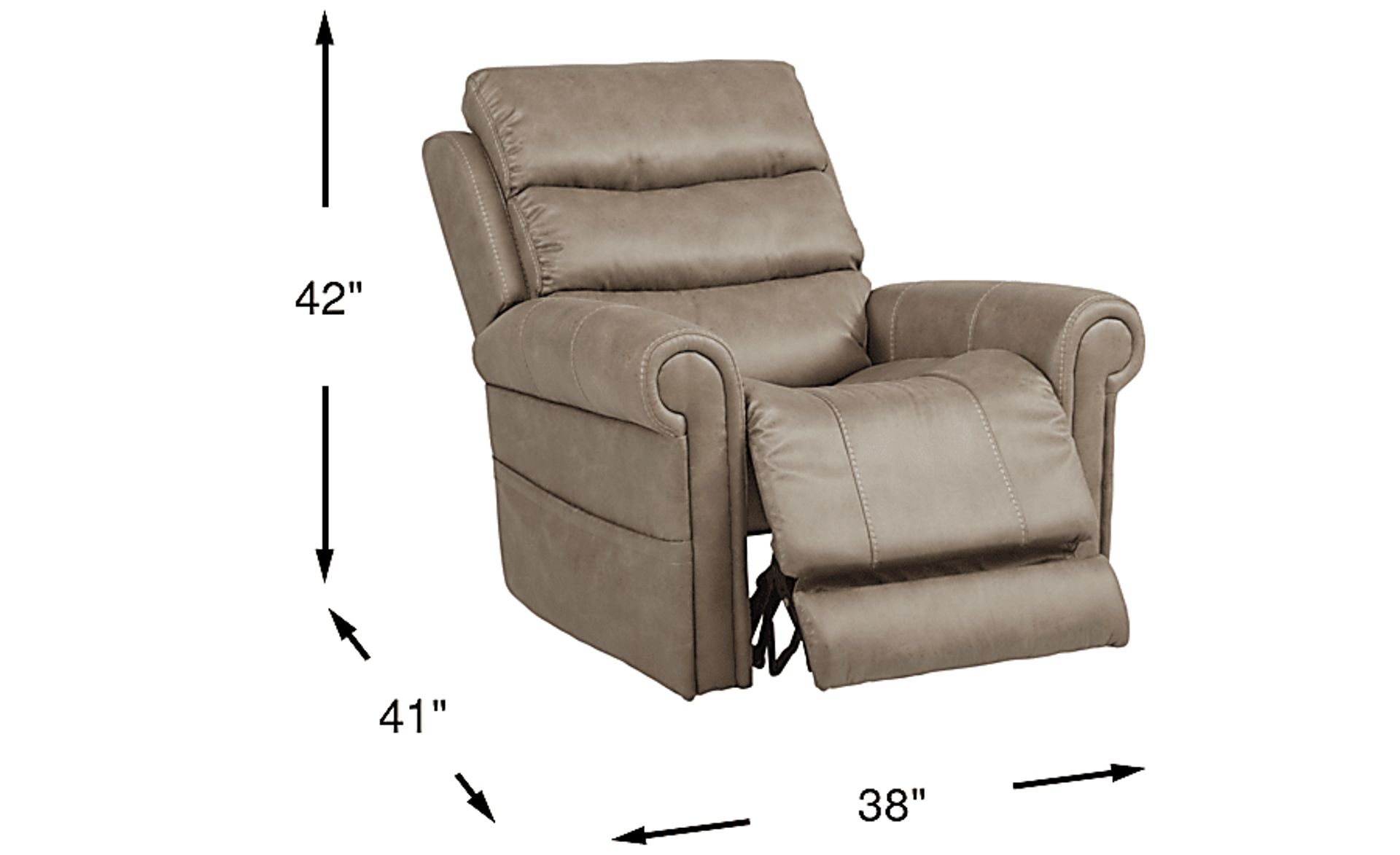 Dimension Image. Please refer to the Dimension Tab on this page for dimension details.