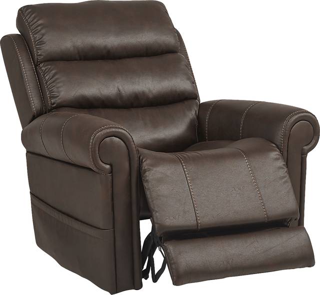 Colson Street Brown Power Recliner - Thumbnail - Image 2