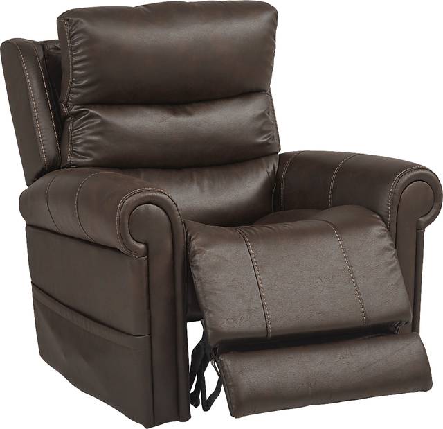Colson Street Brown Power Recliner - Thumbnail - Image 3