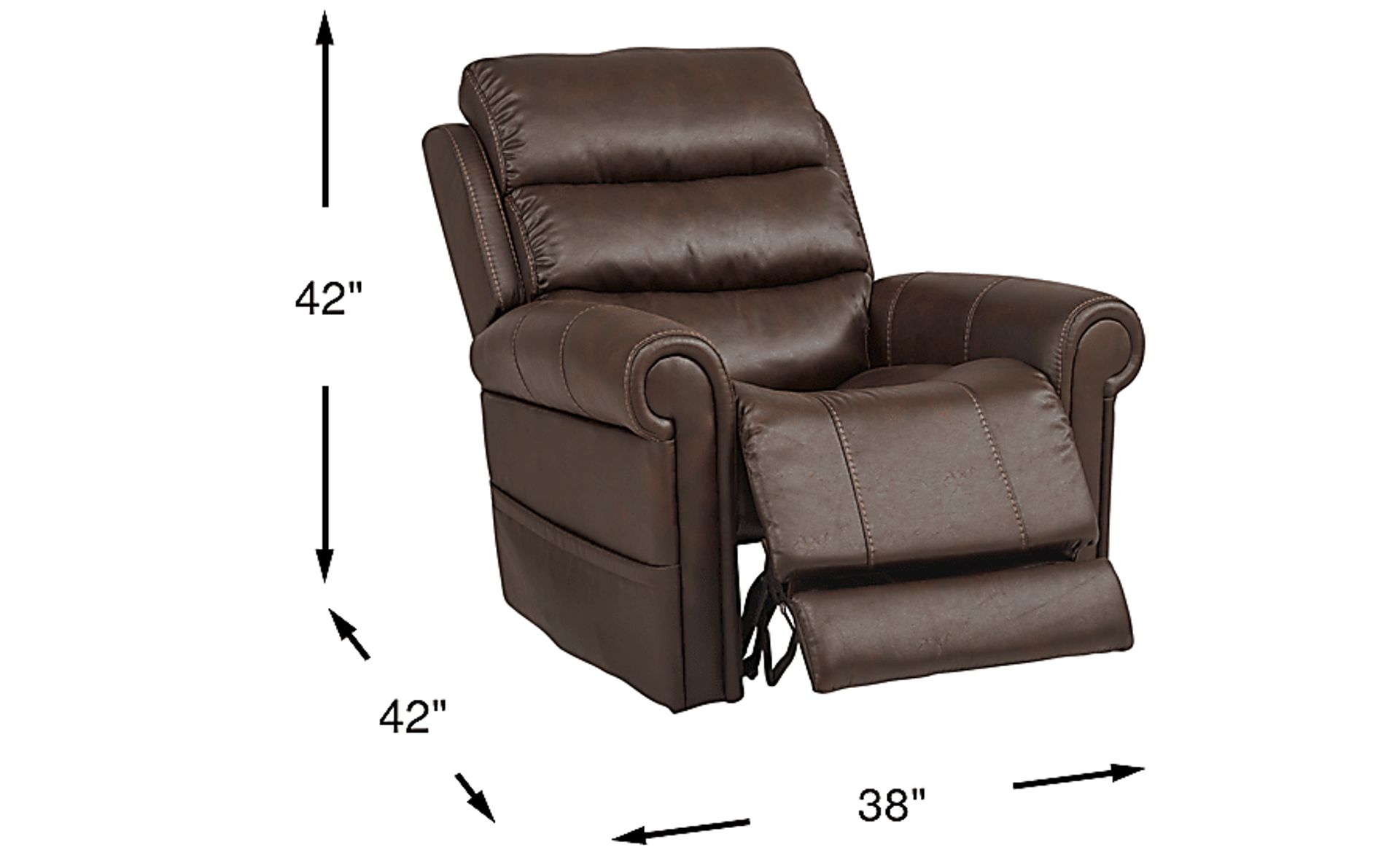 Dimension Image. Please refer to the Dimension Tab on this page for dimension details.