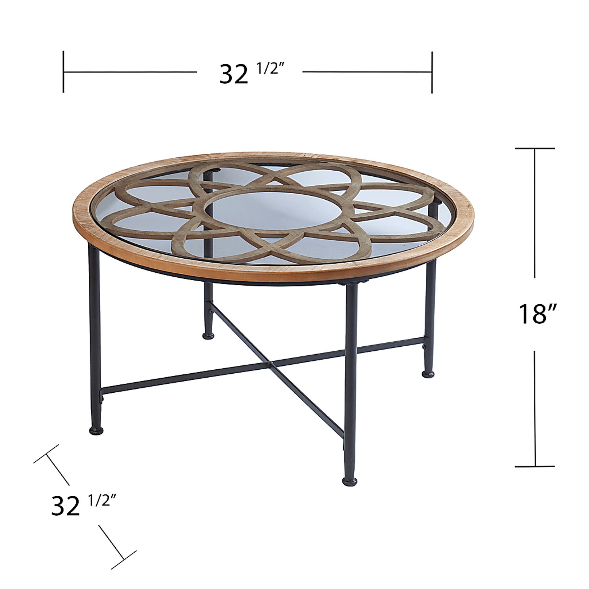 Colston Natural Cocktail Table - Image 5