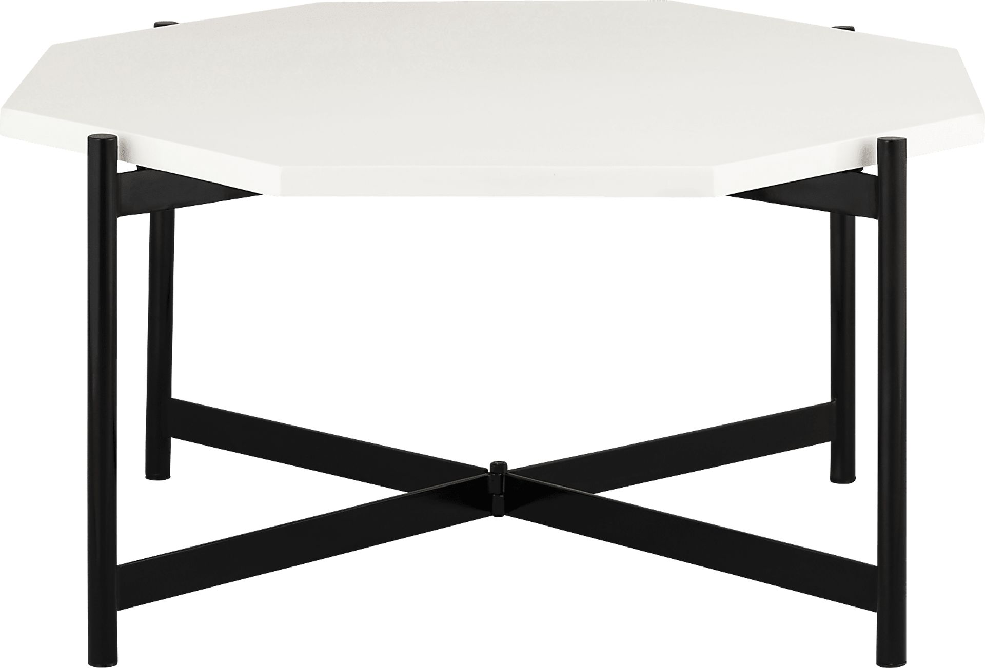 Coltelle White Cocktail Table - Image 2