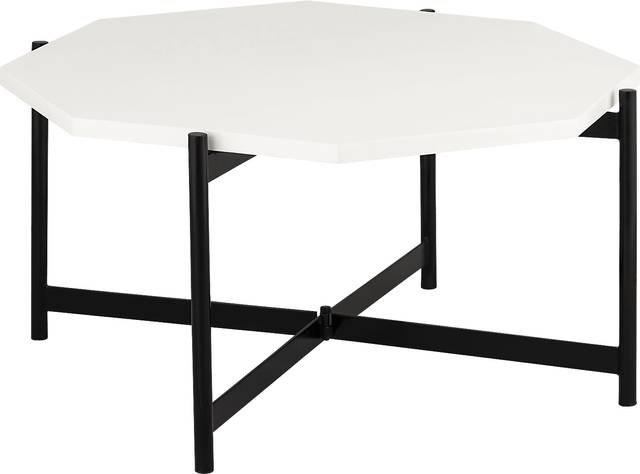 Coltelle White Cocktail Table - Thumbnail - Image 3