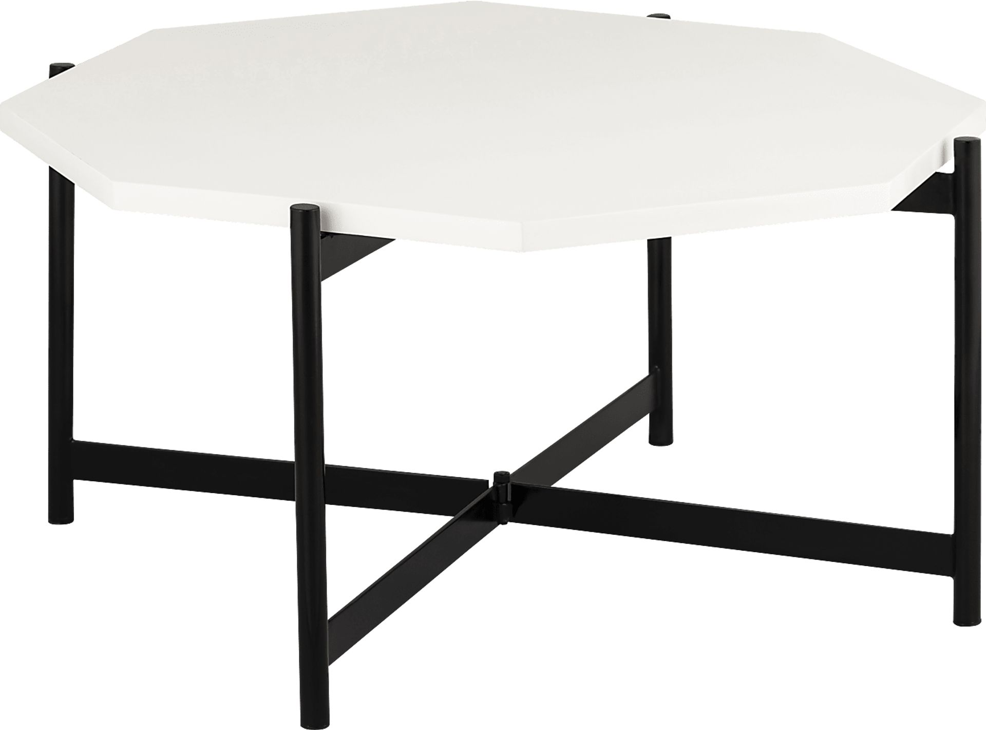 Coltelle White Cocktail Table - Image 3