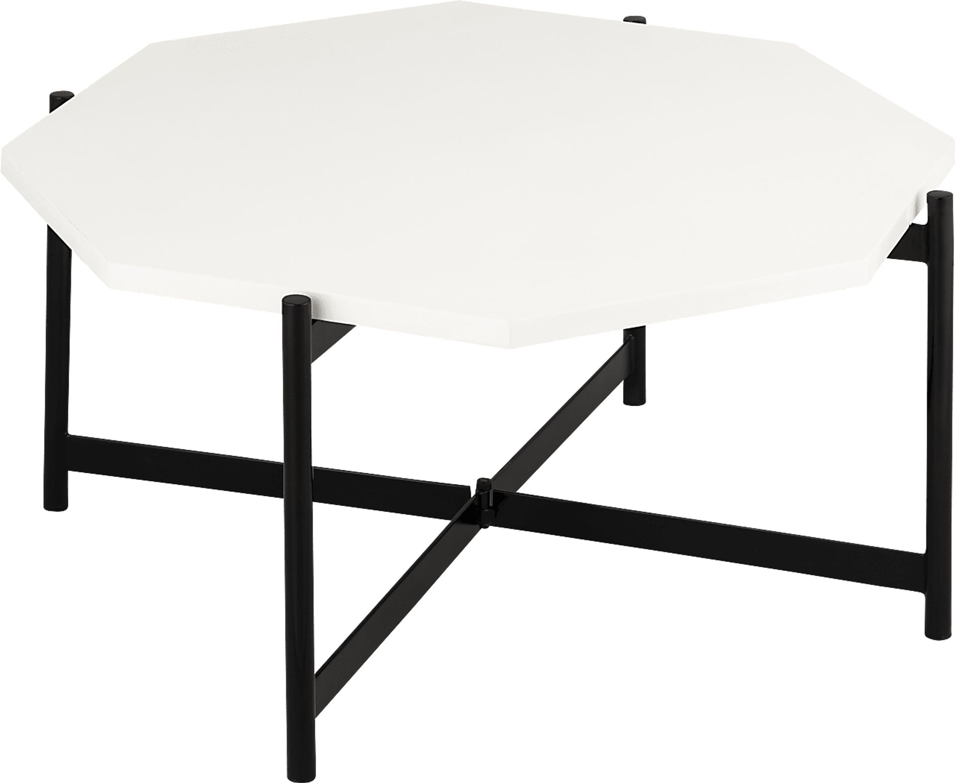 Coltelle White Cocktail Table - Image 1