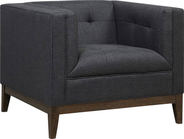 Colten Gray Accent Chair - Thumbnail - Image 1