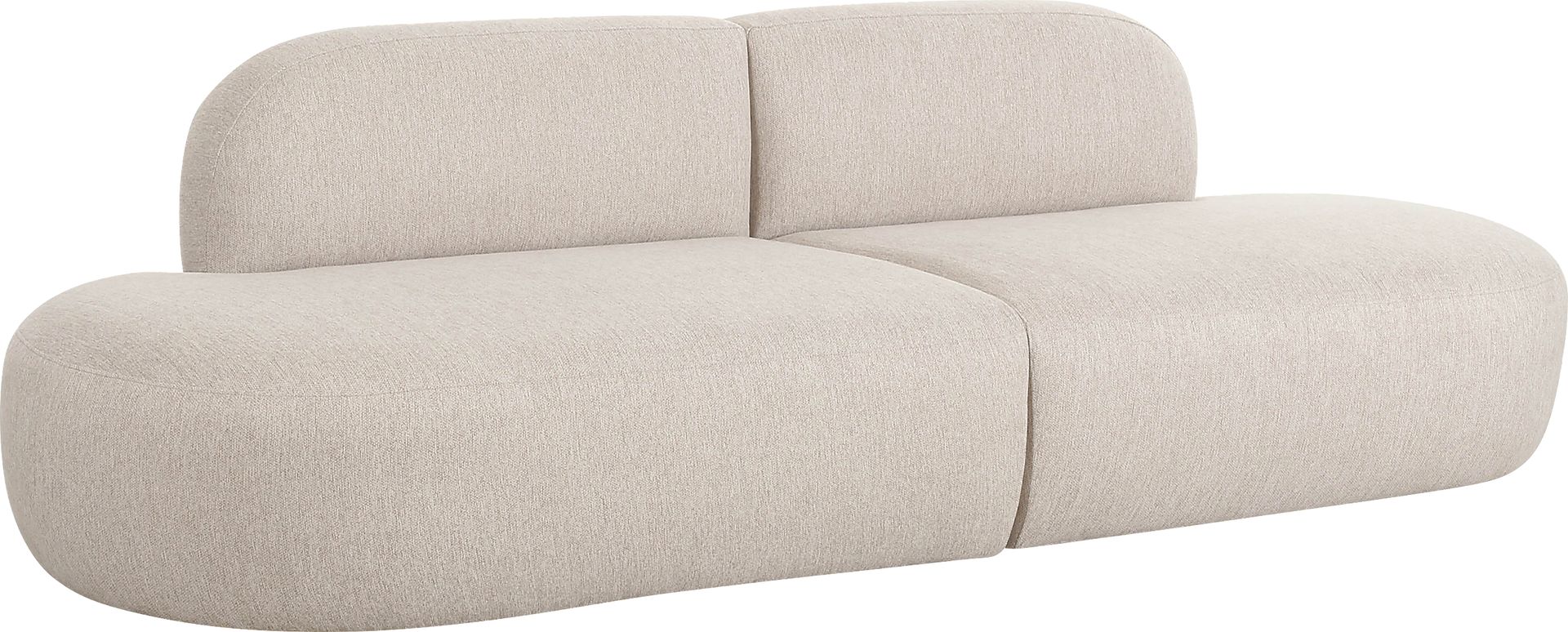 Columa Beige Sofa - Image 1