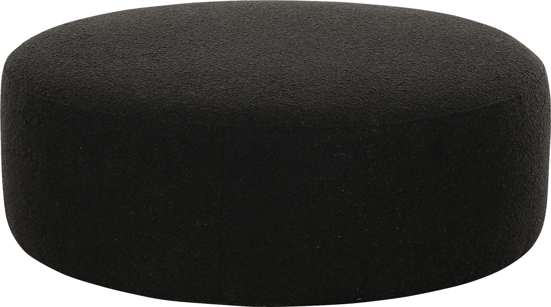 Columa Black Ottoman - Image 2