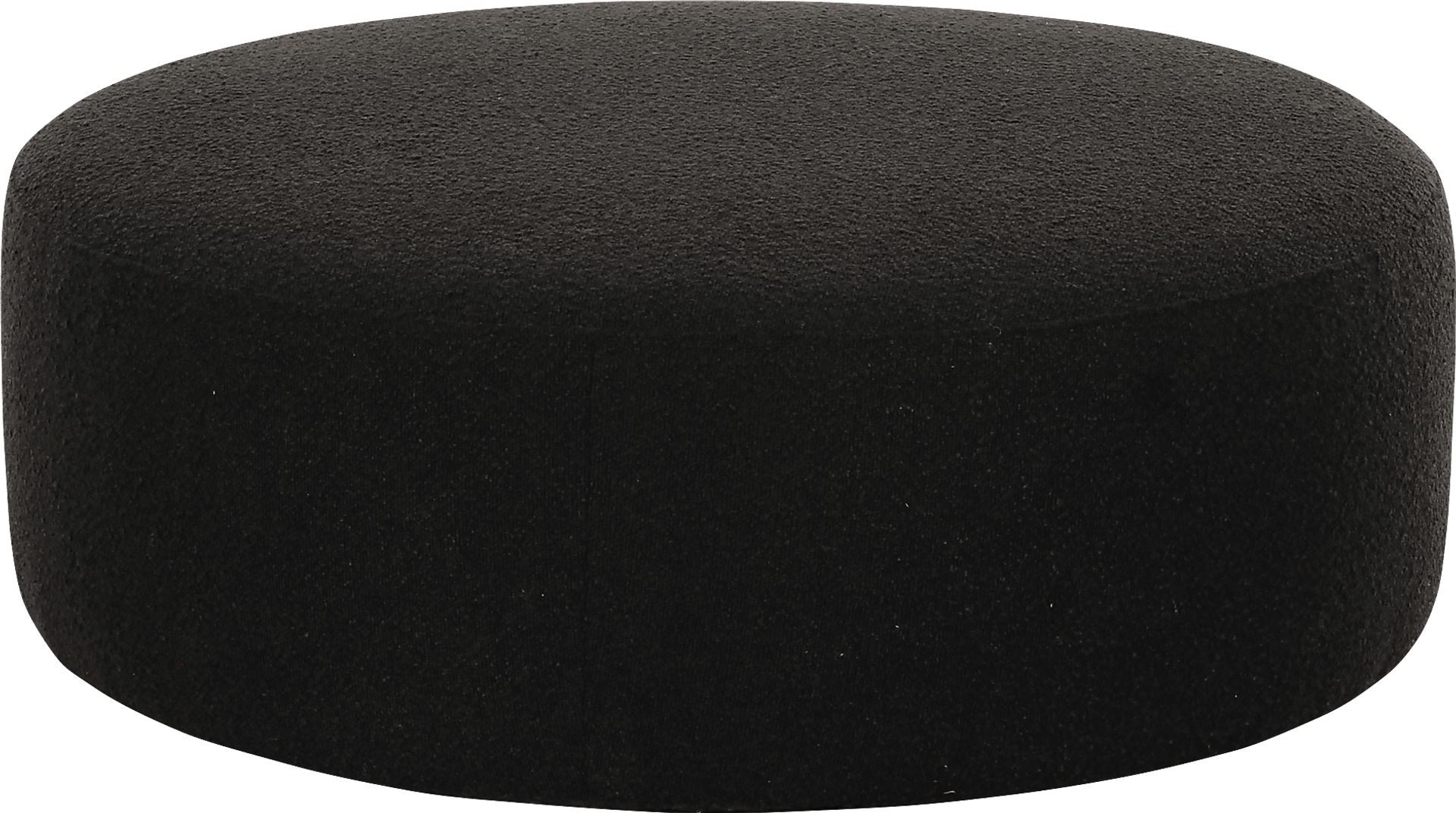 Columa Black Ottoman - Image 1