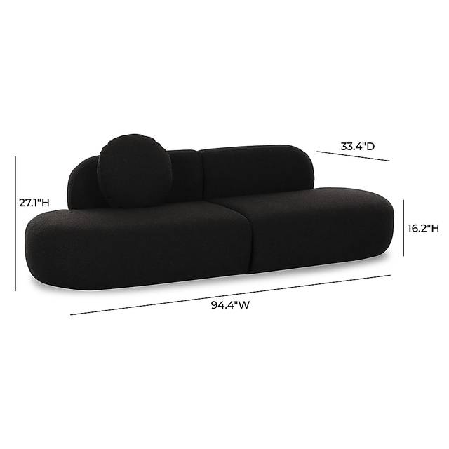 Columa Black Sofa - Thumbnail - Image 8